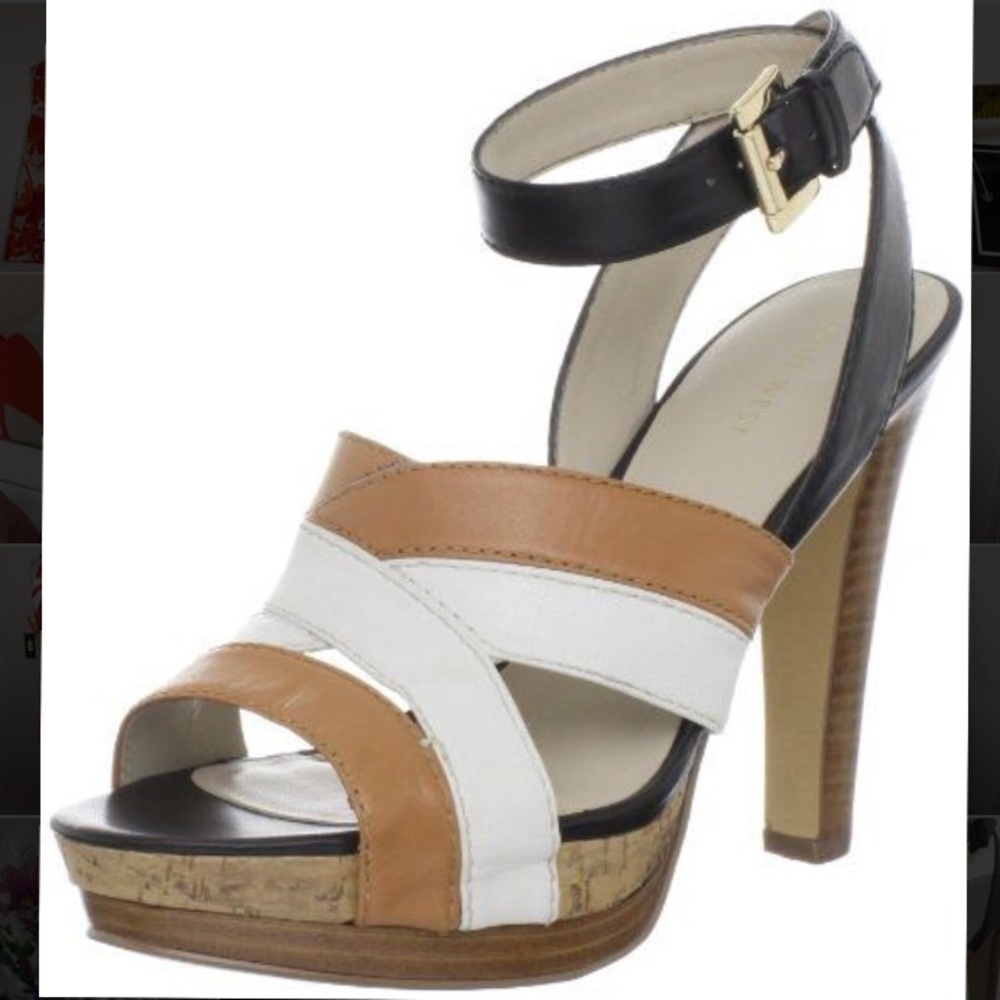 Leather Strappy Heels